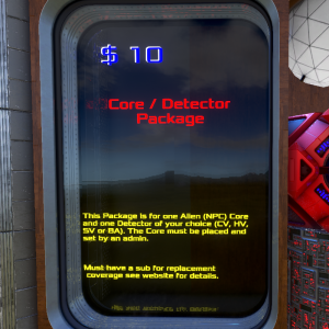 Core / Detector Package