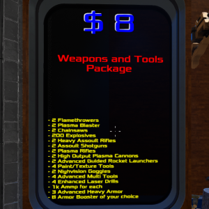 Weapons & Tools Package